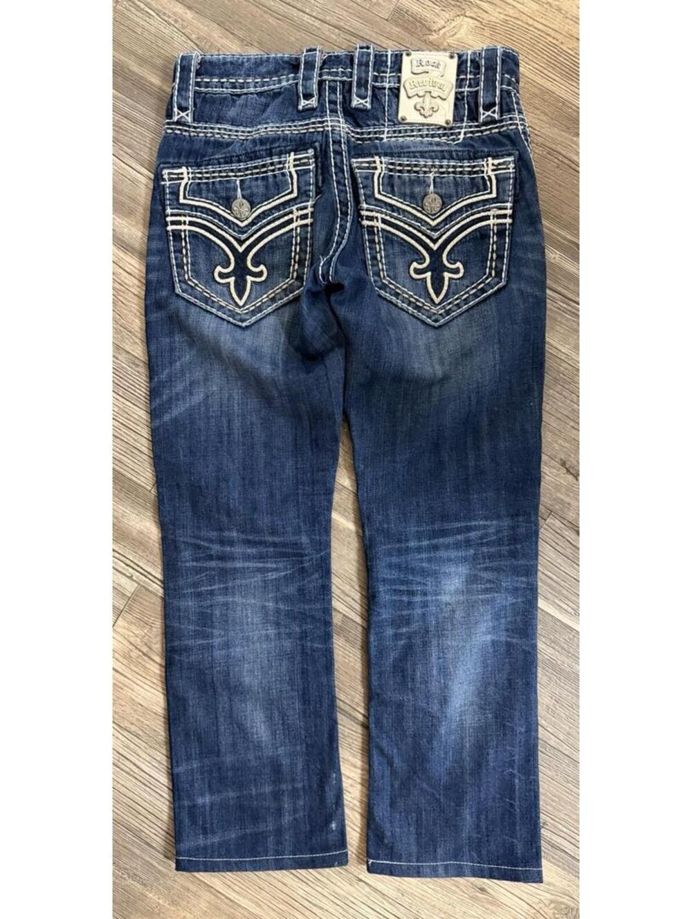 Rock Revival Mikael Slim Straight Jeans 29x27